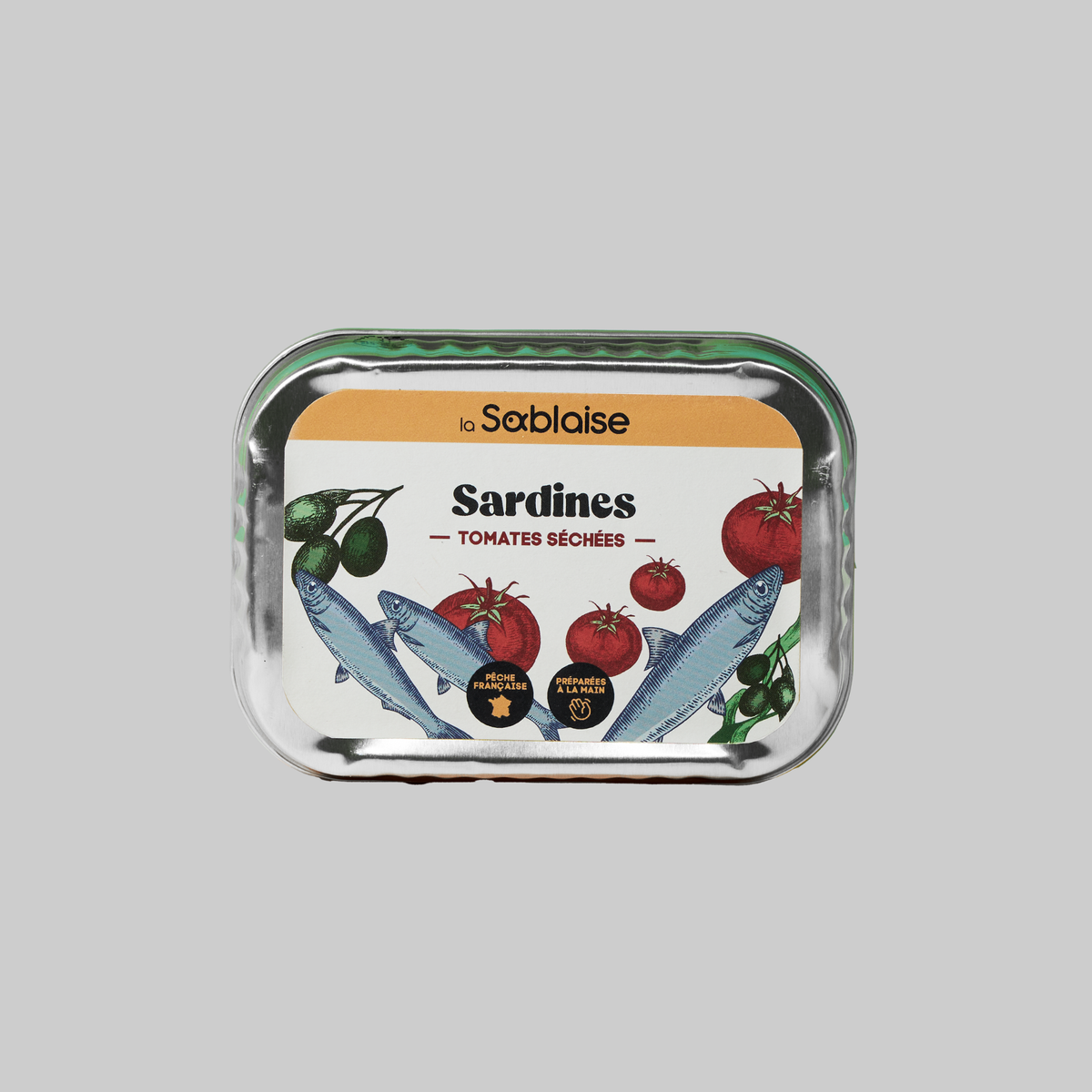 Sardinen mit getrockneten Tomaten in Olivenöl 115g