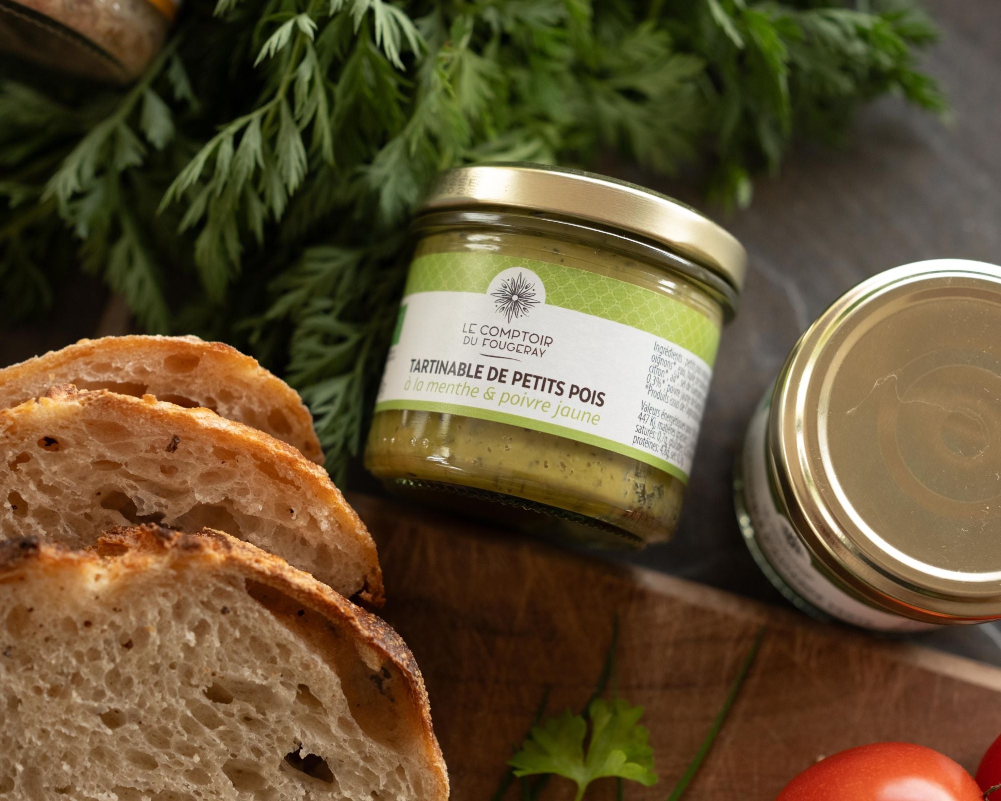 Vegetarischer Aufstrich von Le Comptoir du Fougeray