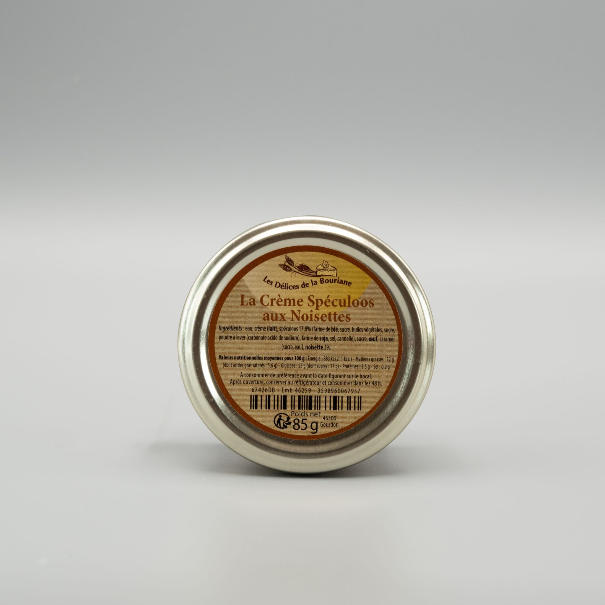 Spekulatius-Creme Dessert mit Haselnüssen