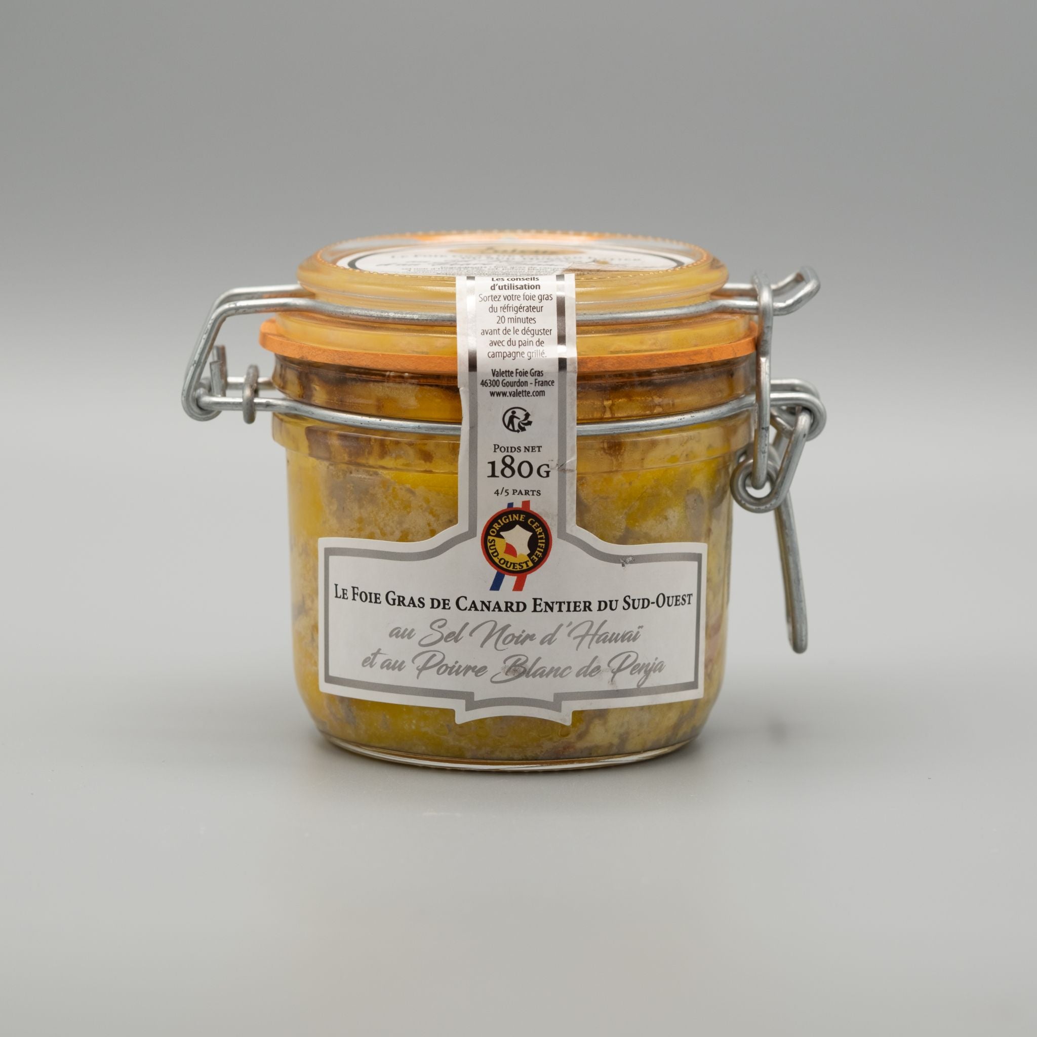 Ganze Enten-Foie Gras aus dem Südwesten – Hawaii-Lavasalz & Penja-Pfeffer