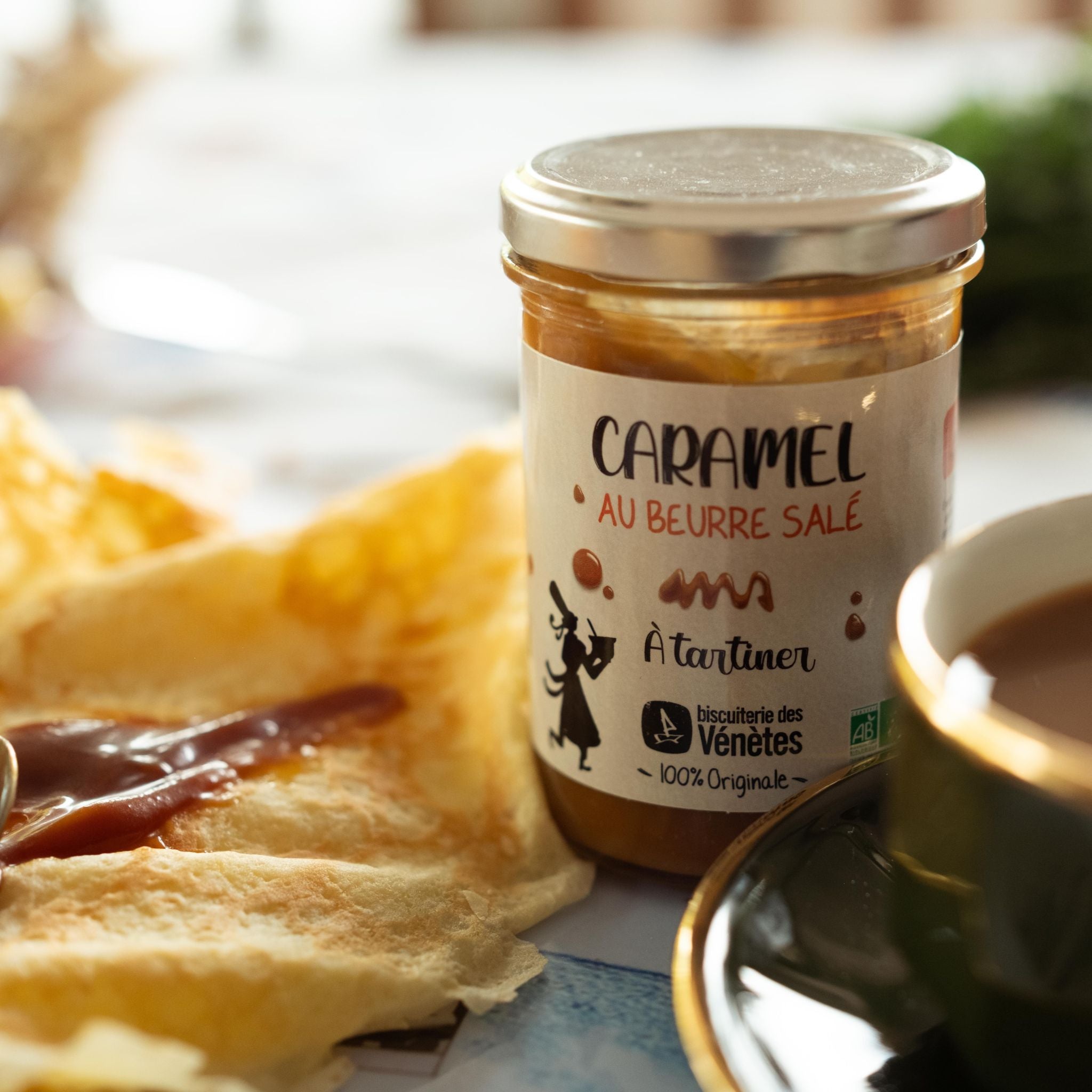 Salzige Karamellcreme von La Biscuiterie des Vénètes