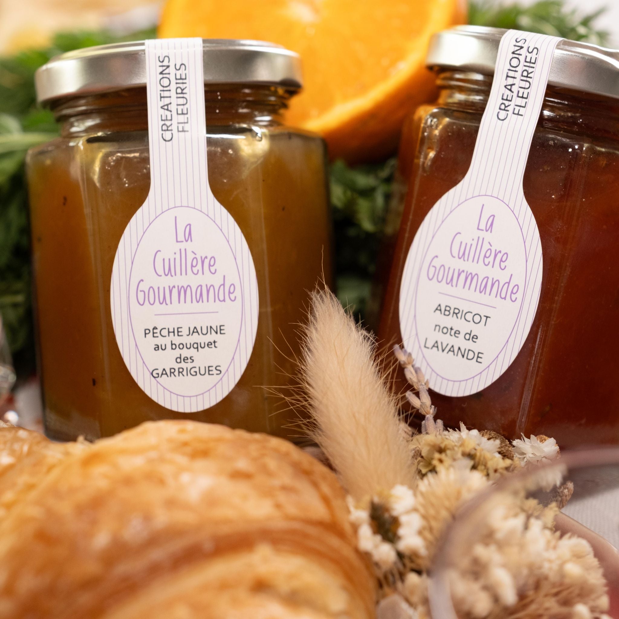 Pfirsich Konfitüre von La Cuillère Gourmande