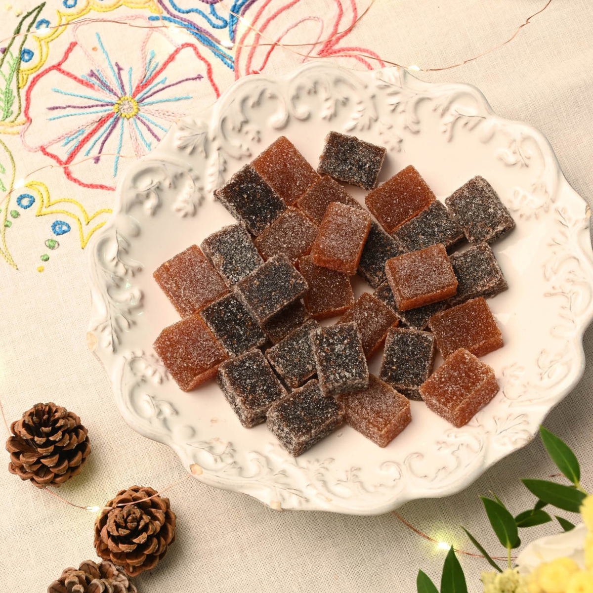 Pâtes de fruits – 30 Premium Fruchtgelees in Geschenkdose 360g