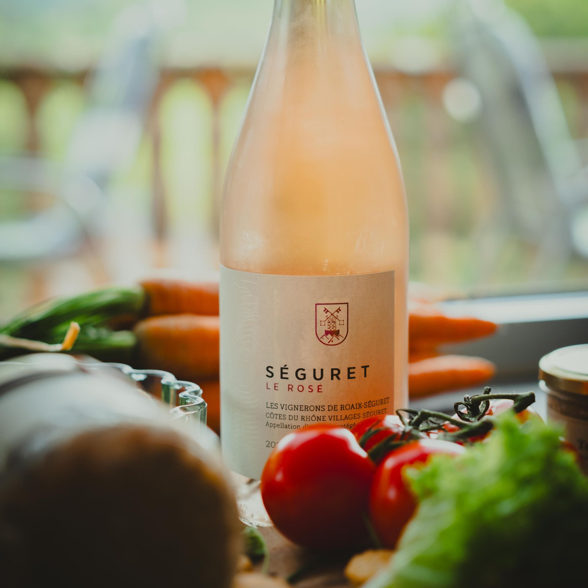 Séguret Roséwein Côtes du Rhone von Vignerons Roaix et Séguret