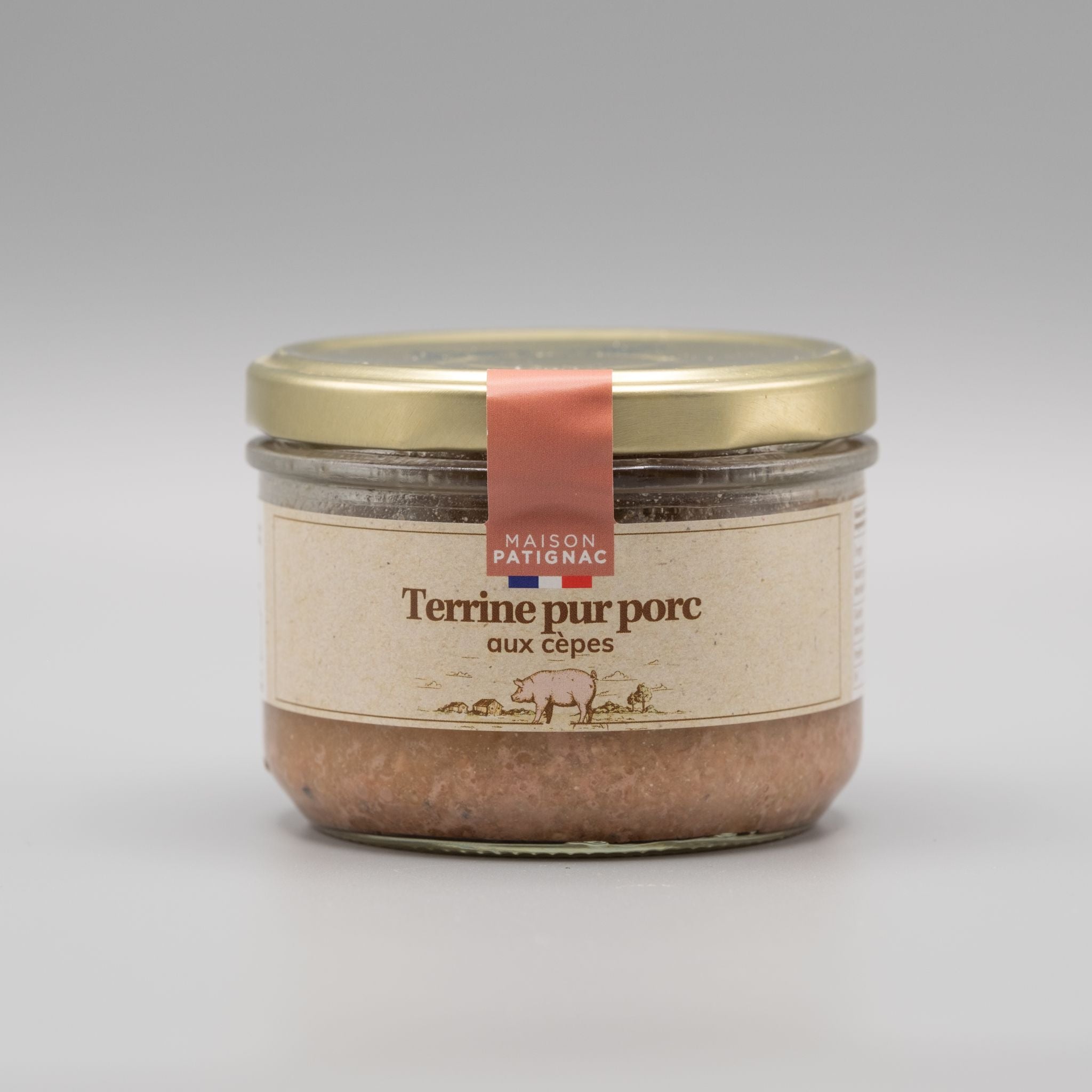 Schweinefleischpastete mit Steinpilzen