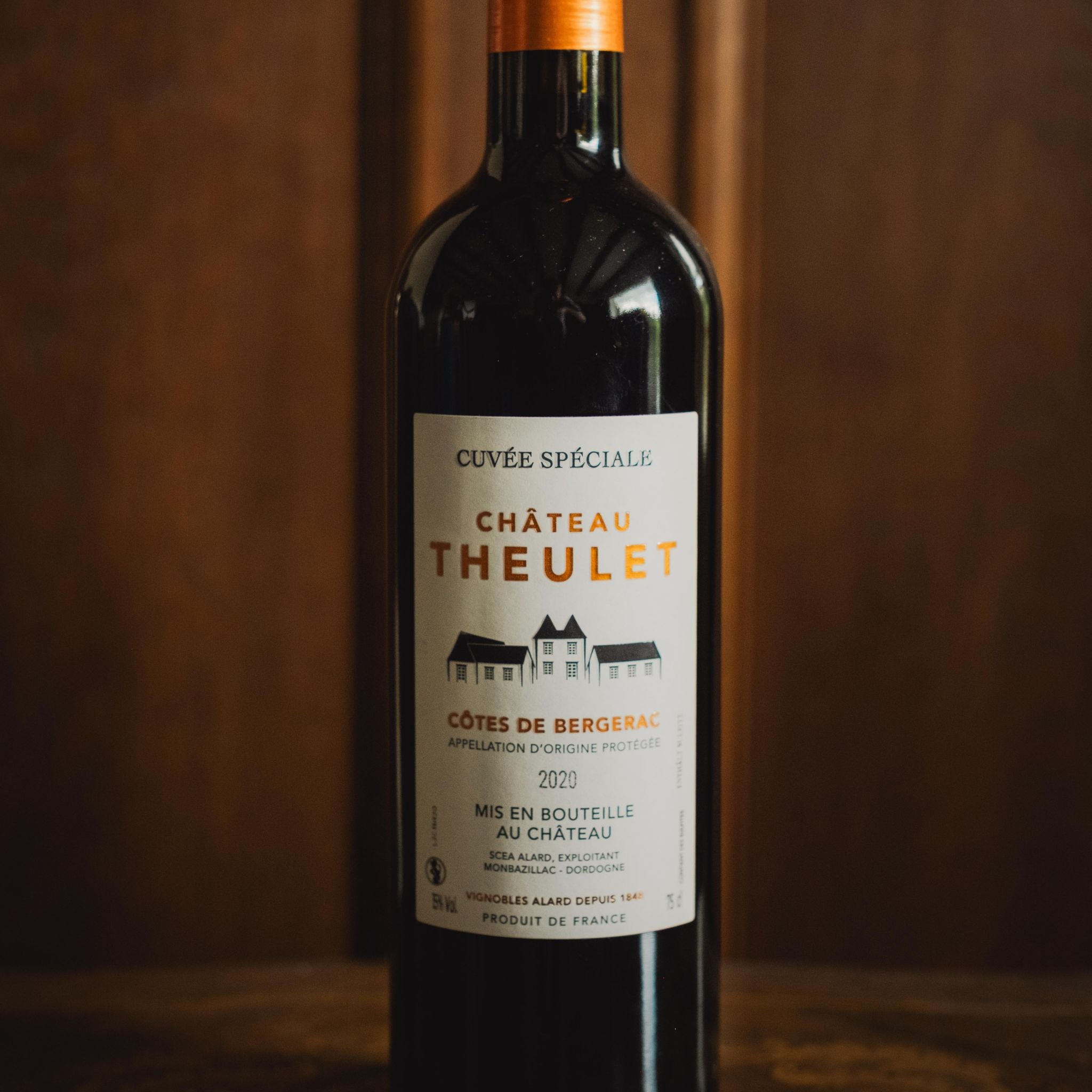 Côtes de Bergerac Château Theulet Rotwein aus Frankreich von Vignobles Alard