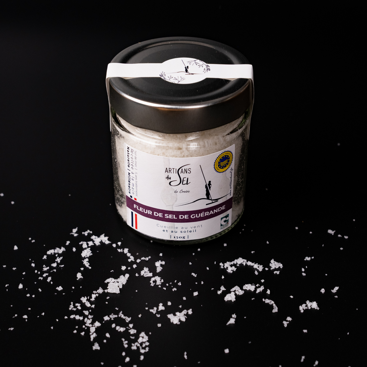 Fleur de Sel de Guérande IGP im Glas 150g