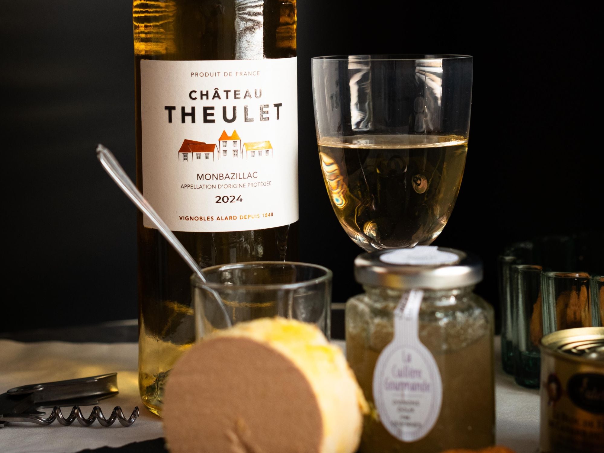 Süßer Monbazillac Wein zu Foie Gras mit Zwiebel Chutney