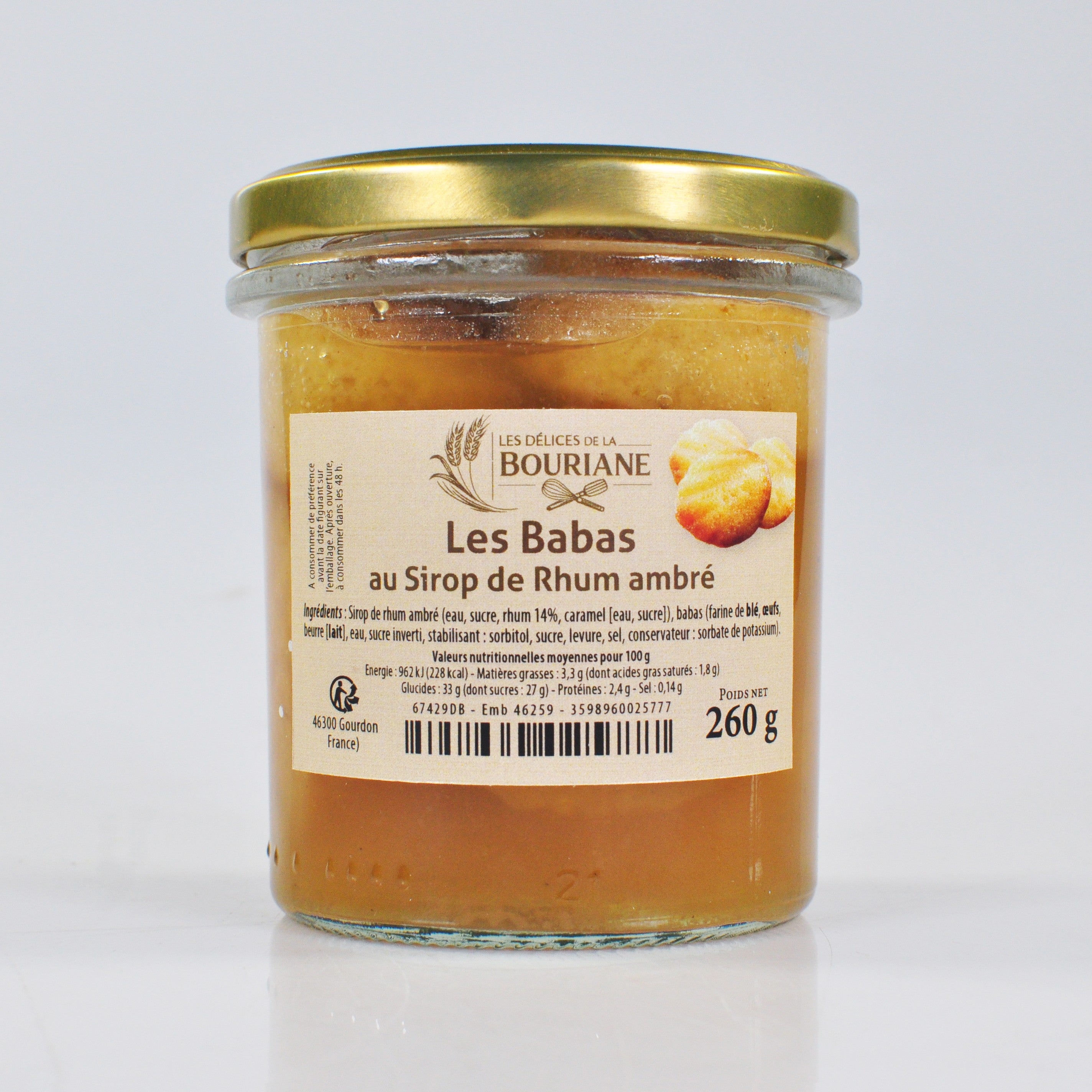 Kleine Babas au Rhum (6 Stück)