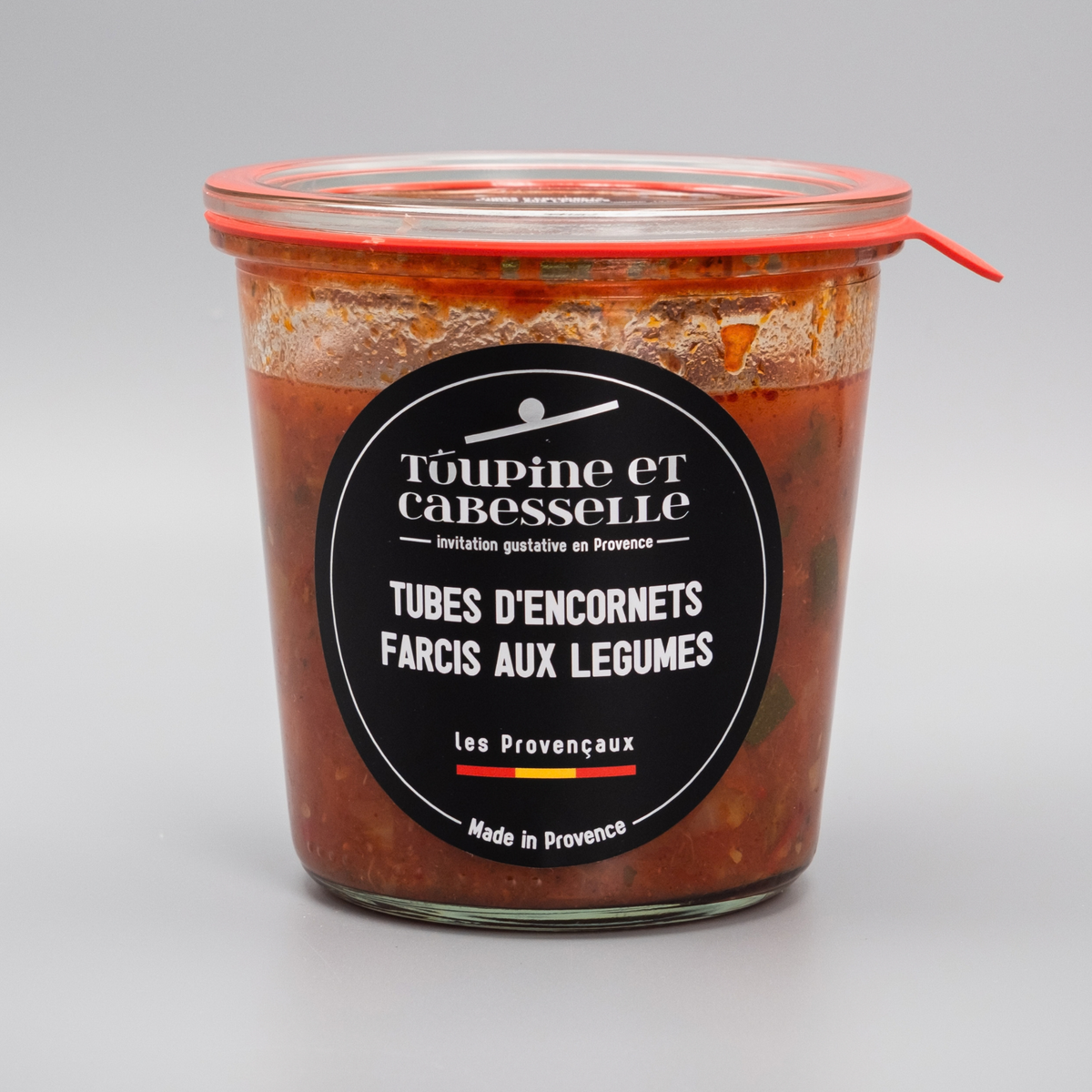 Gefüllte Tintenfischtuben mit Gemüse 400g