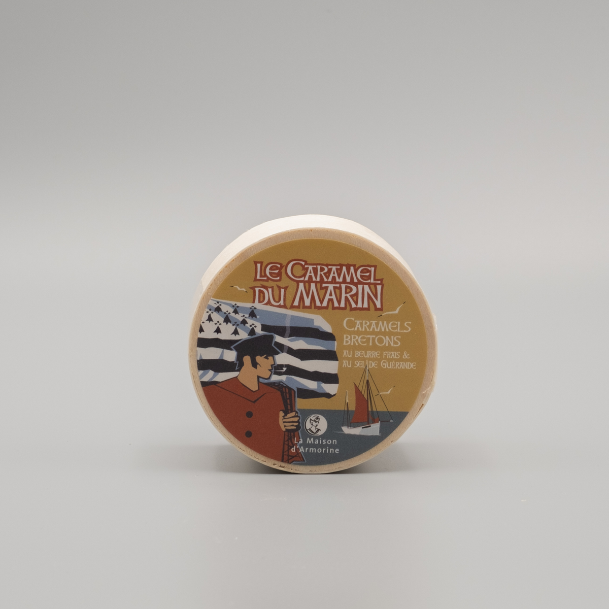 "Caramel du Marin" – Weiche Karamellbonbons mit gesalzener Butter Holzschachtel 50g