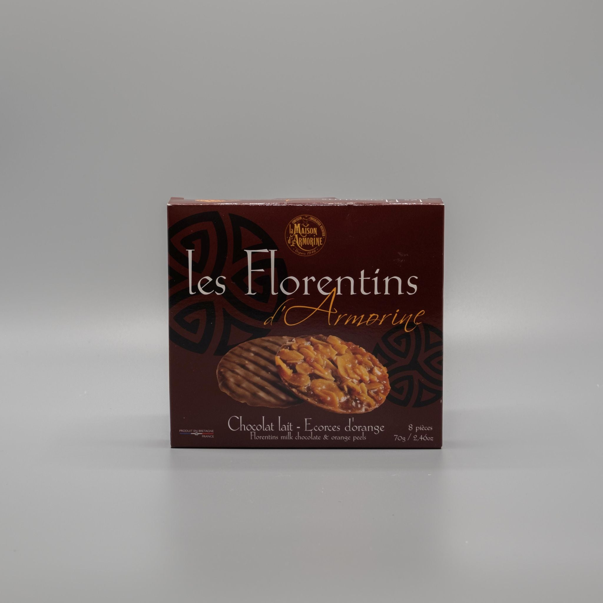 Florentiner mit Milchschokolade von La Maison d'Armorine