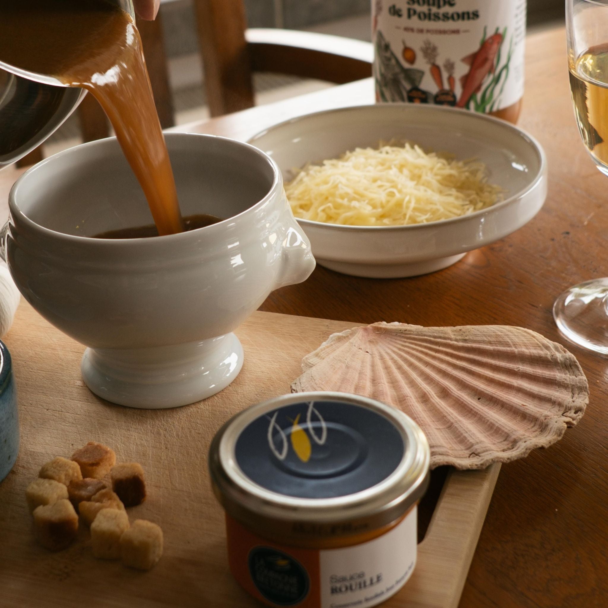 Fischsuppe von La Sablaise