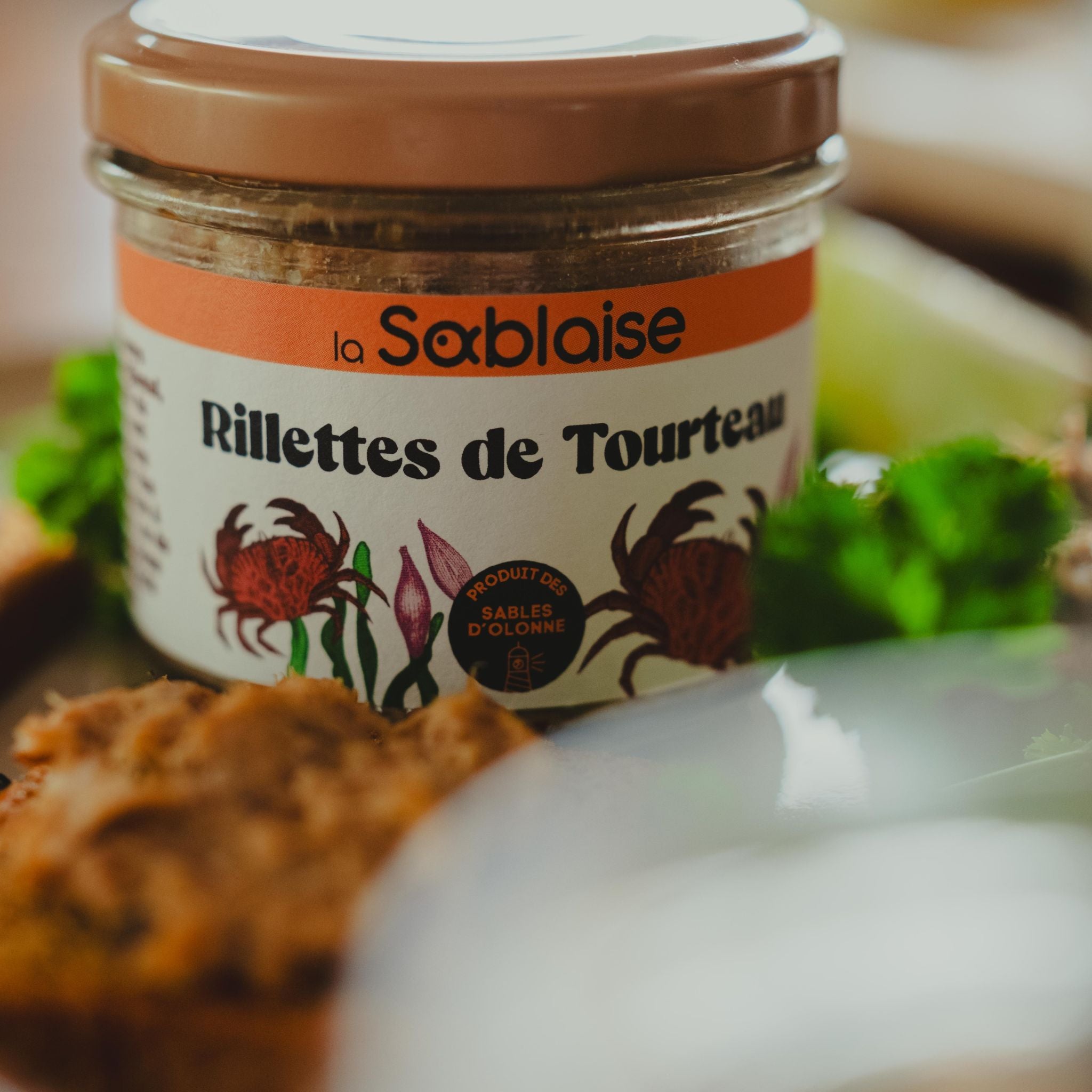 Krabbenrillettes von La Sablaise
