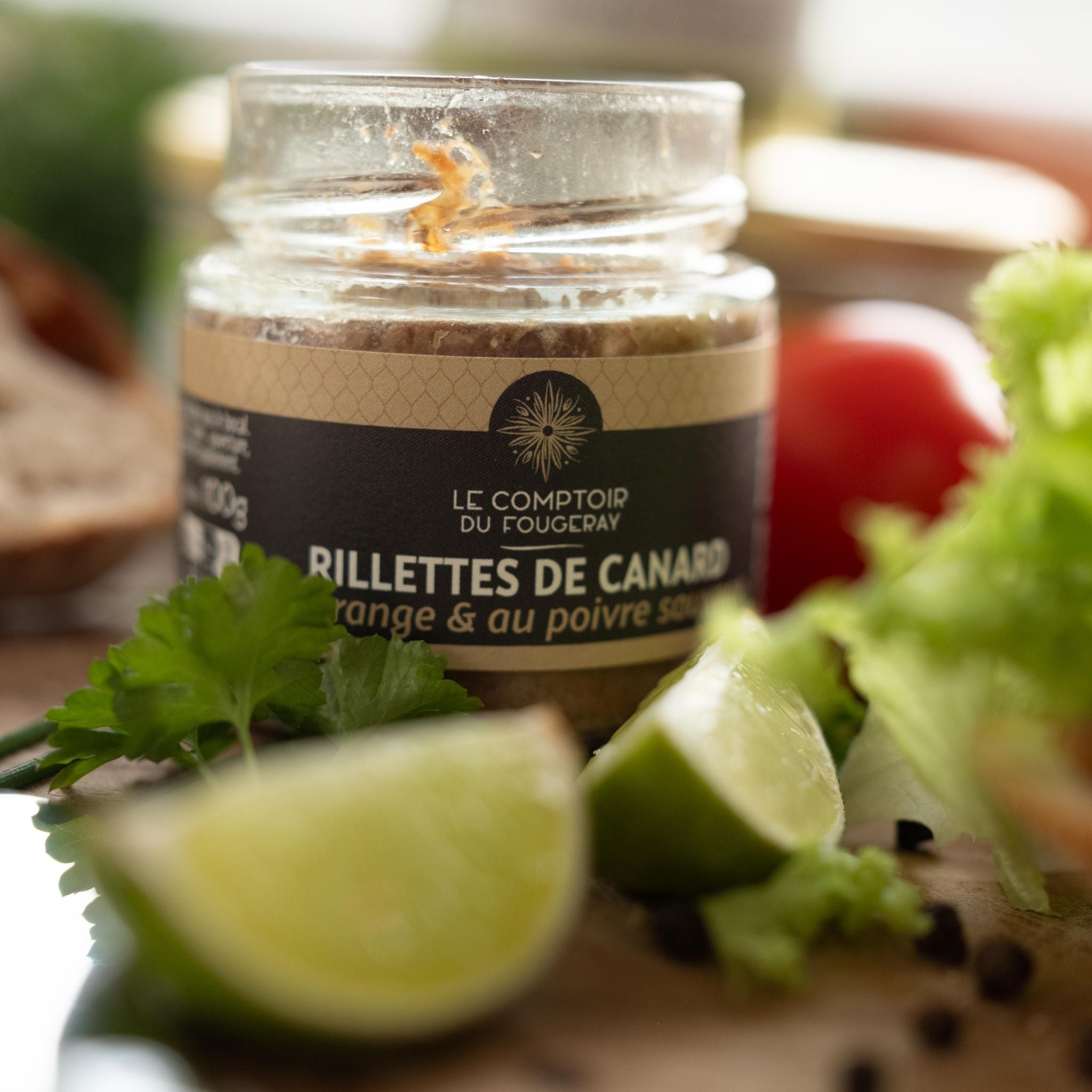 Entenrillettes von Le Comptoir du Fougeray