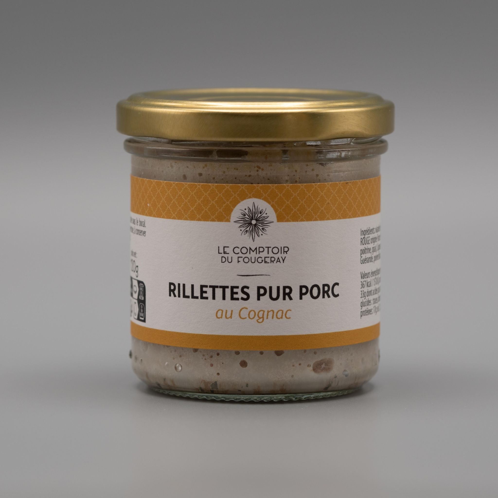 Schweinerillettes mit Cognac Le Comptoir du Fougeray