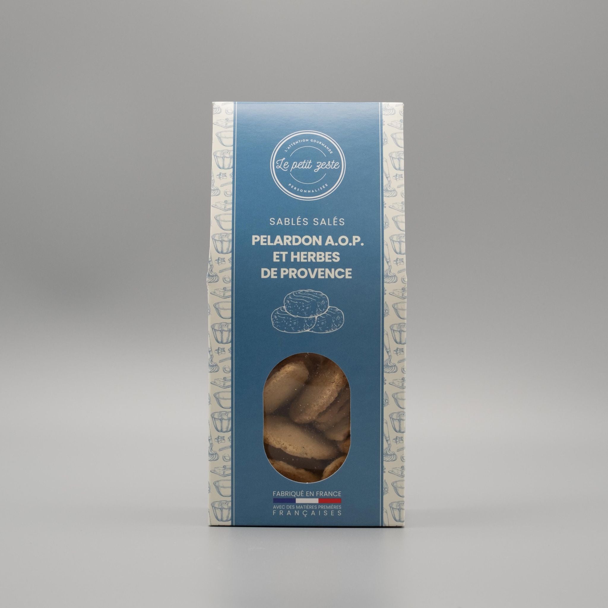 Sandkekse Pelardon Käse und Kräuter der Provence von Le petit zeste