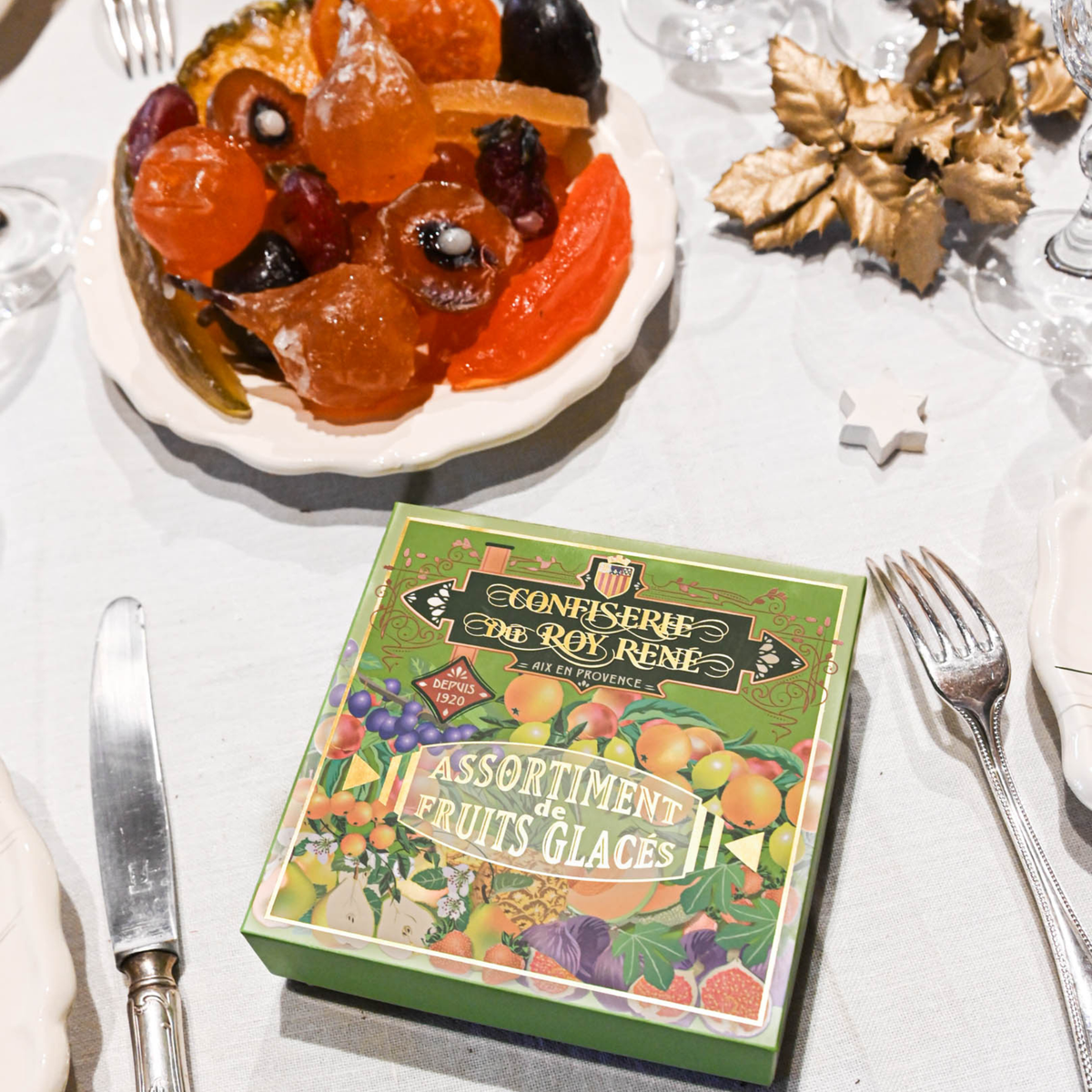 Kandierte Früchte aus der Provence in Geschenkbox 360g