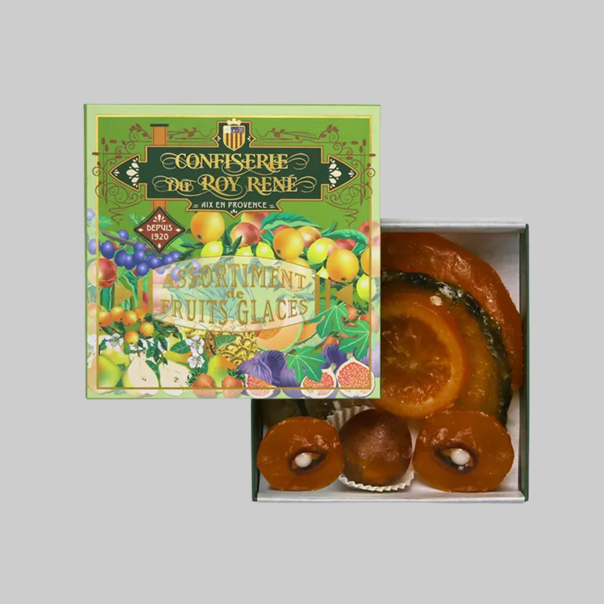 Kandierte Früchte aus der Provence in Geschenkbox 360g