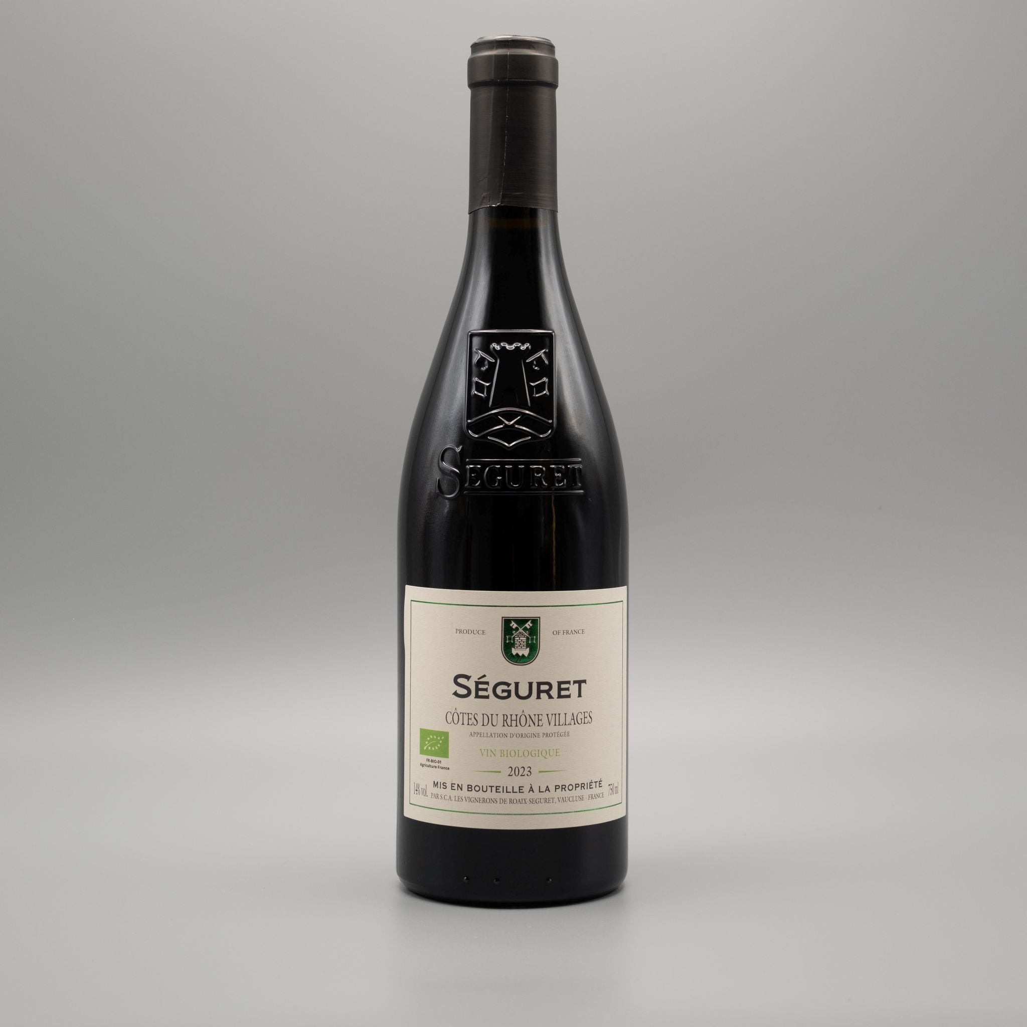 Séguret Bio Rotwein von Vignerons Roaix et Séguret