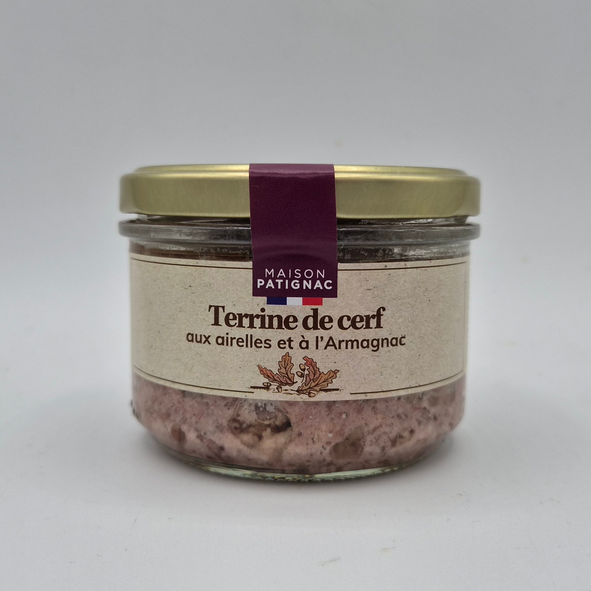 Hirschterrine mit Preiselbeeren und Armagnac 180g