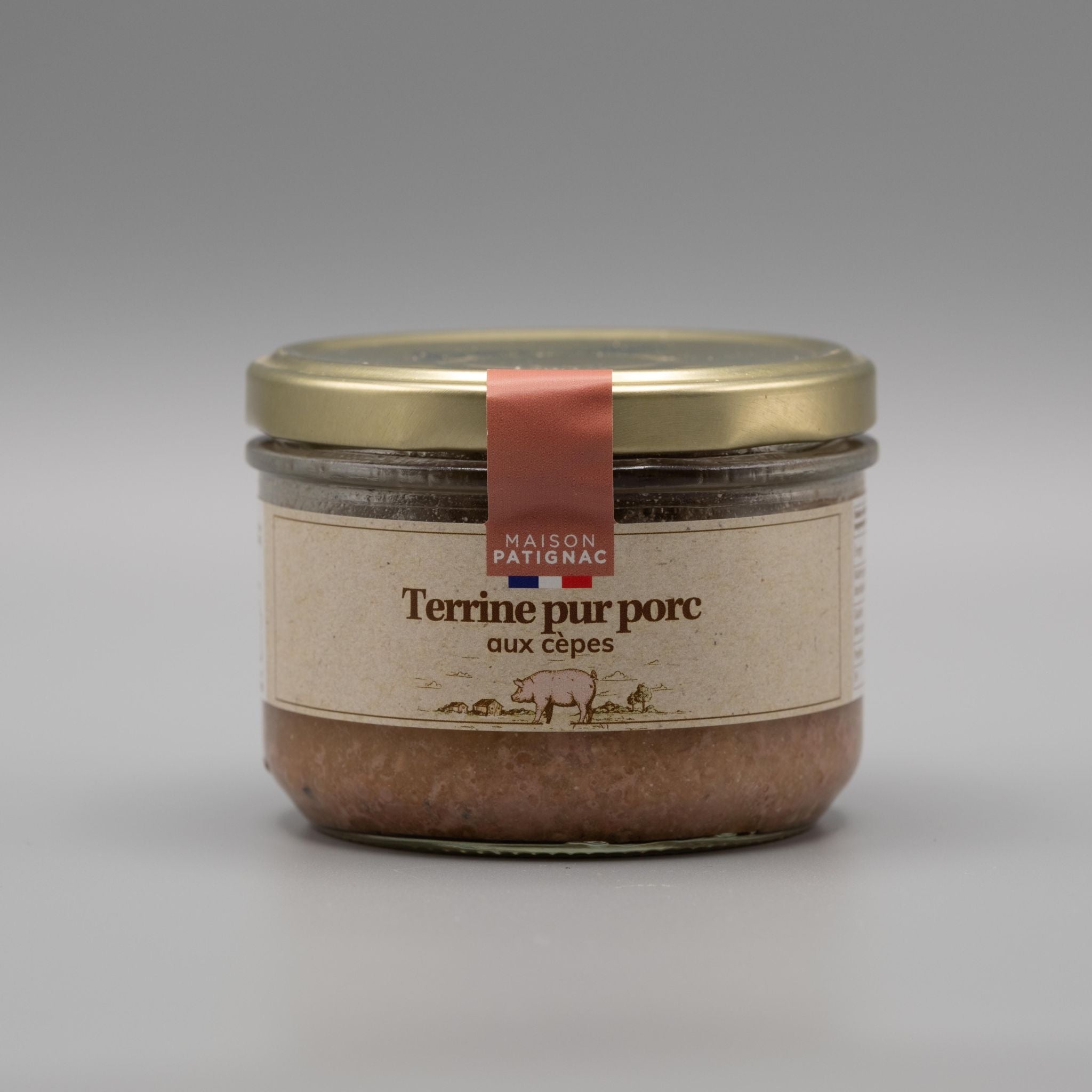 Schweineterrine mit Steinpilzen von Maison Patignac