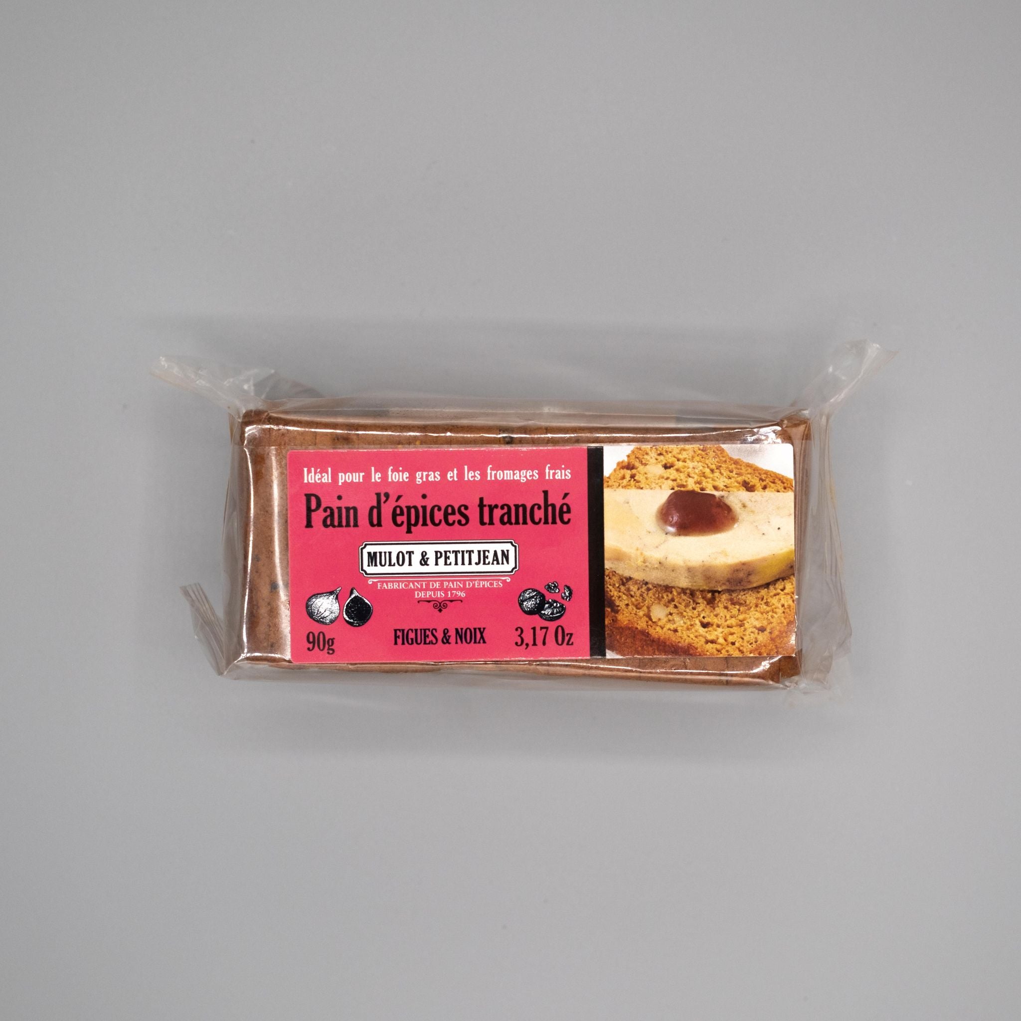 Gewürzkuchen von Mulot & Petitjean mit Feige und Nuss