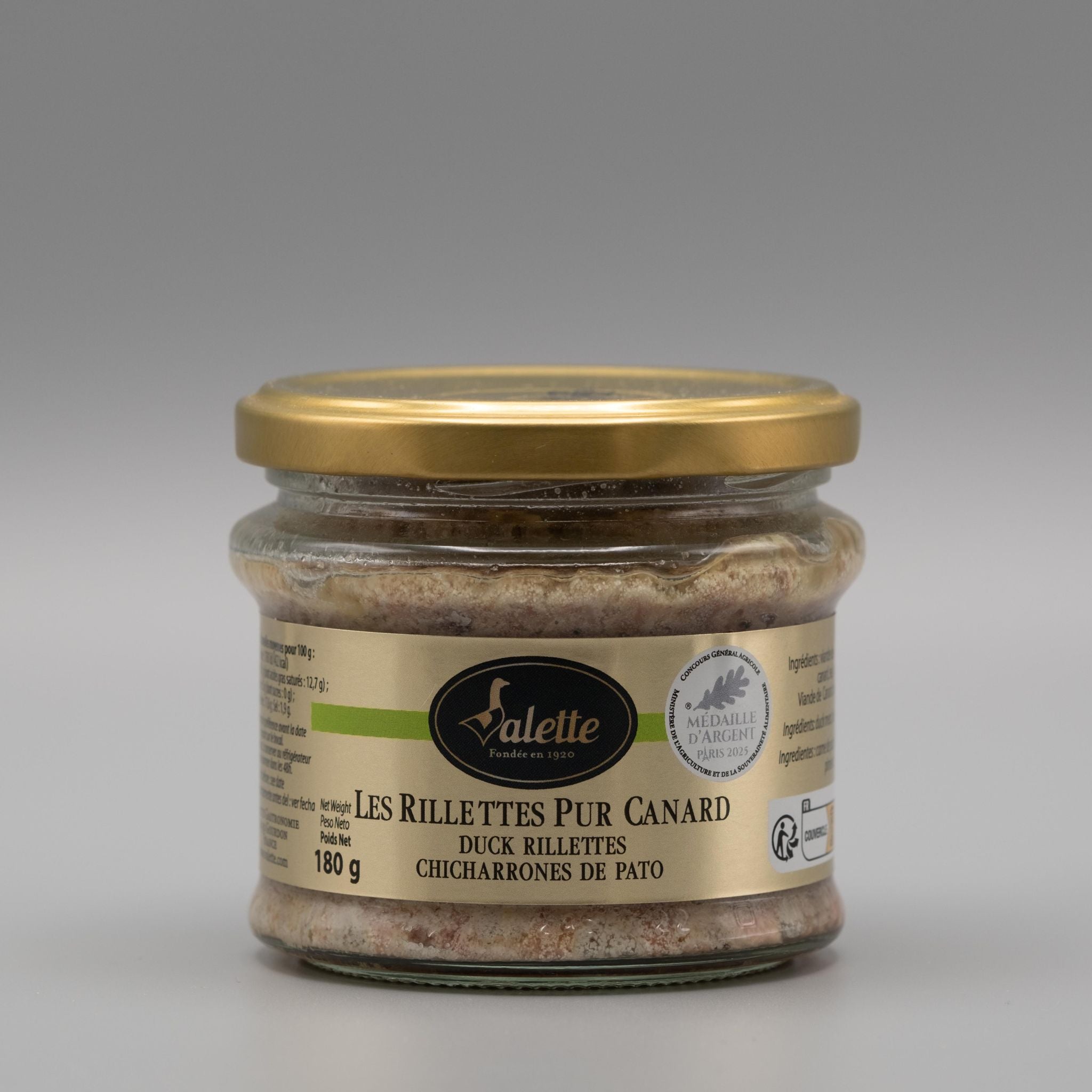 Pure Entenrillettes von Valette