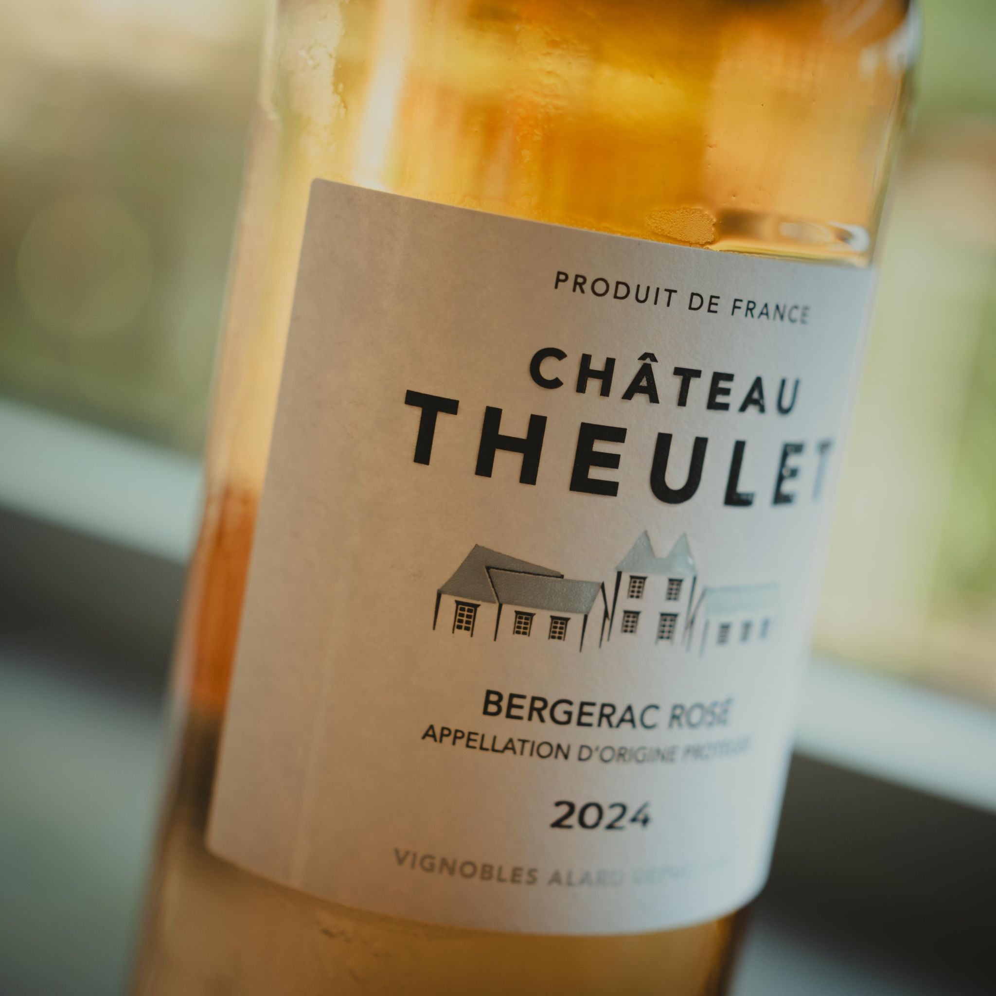 Bergerac Rosé Wein von Château Theulet Vignobles Alard