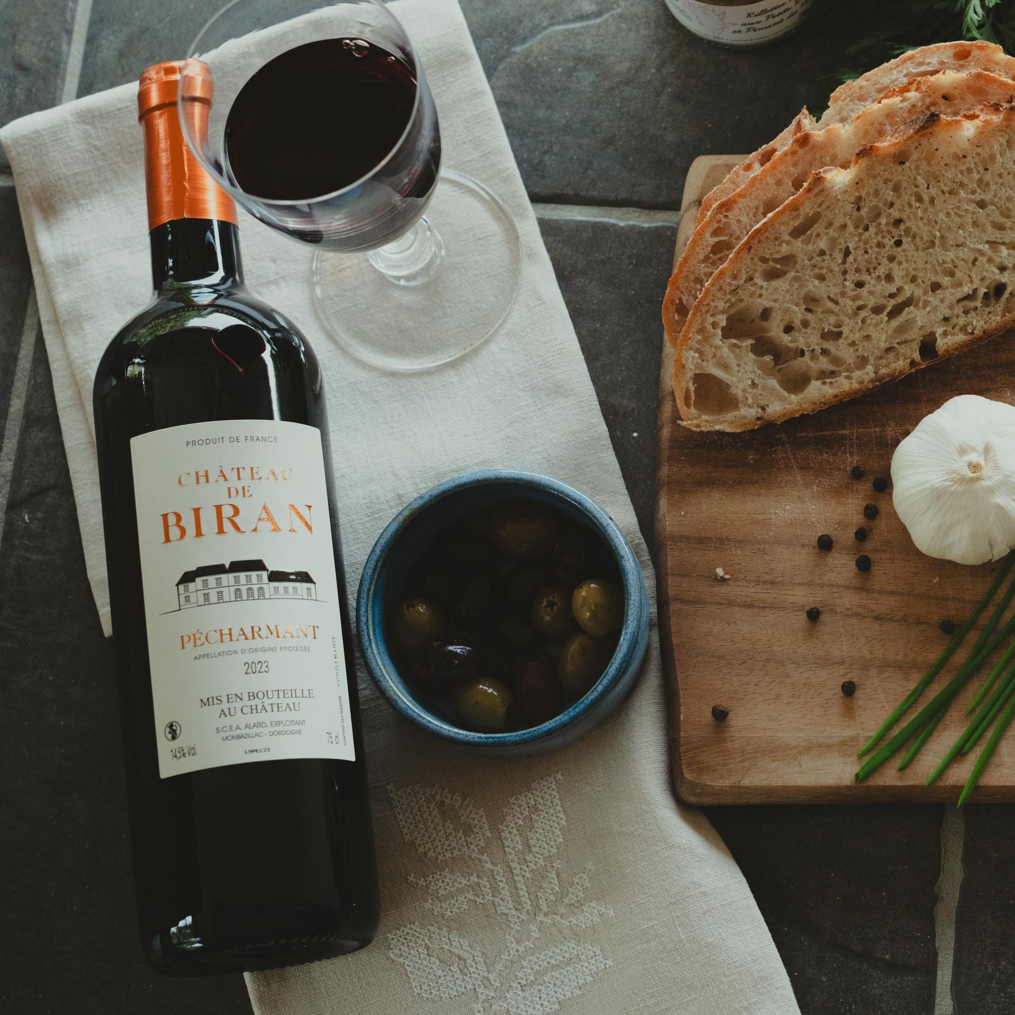 Pécharmant Rotwein Château de Biran von  Vignobles Alard
